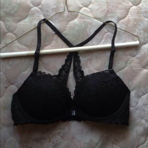 Black Racerback bra
